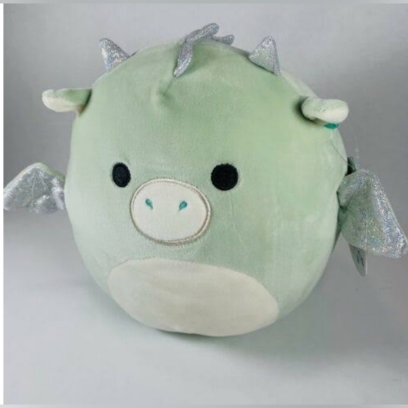 Squishmallow Drew The green Dragon 7" Kellytoy Plush stuffed animal NWT - Picture 2 of 5